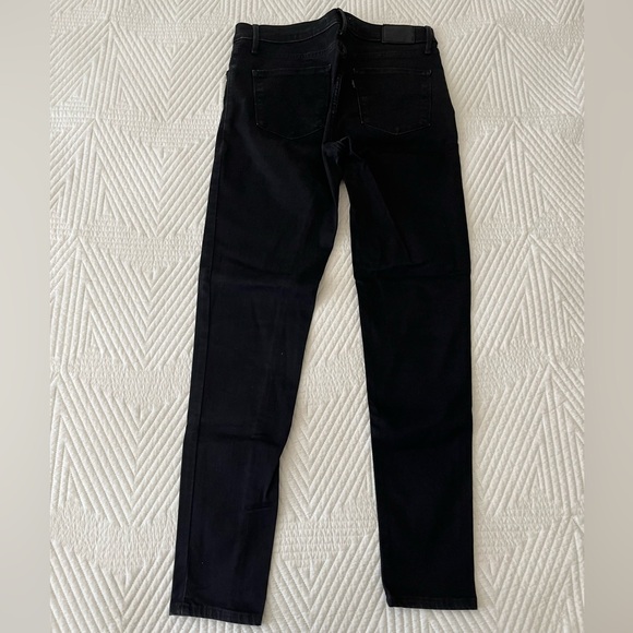 Levi’s 720 Super Skinny Black Jeans Size 30 - Picture 3 of 3
